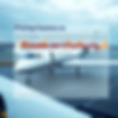 Chart illustrating pricing factors of private jet chartering