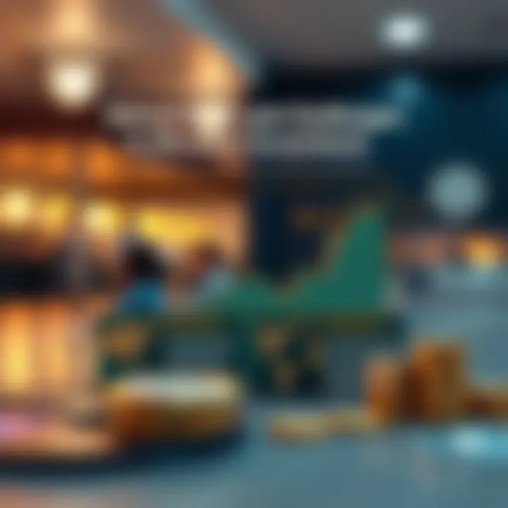 Infographic depicting the advantages and challenges of blended investment