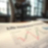 Life insurance policy document with financial graphs
