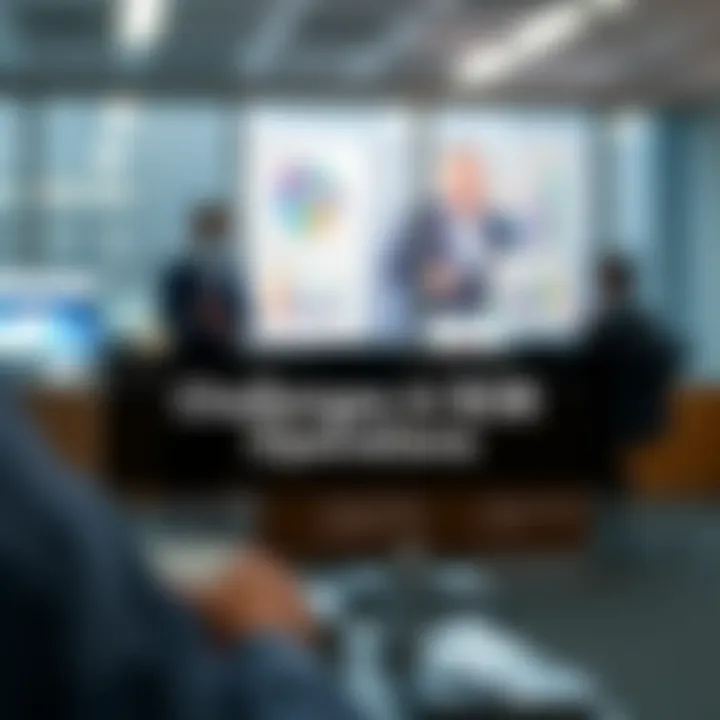 Challenges in B2B Operations An infographic outlining challenges in B2B operations