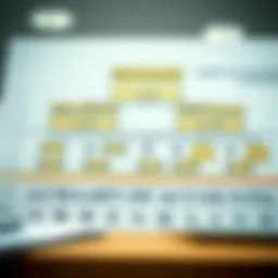 Visual representation of a Chart of Accounts structure