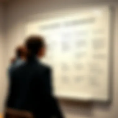 Corporate Governance Principles An overview of corporate governance principles illustrated on a whiteboard