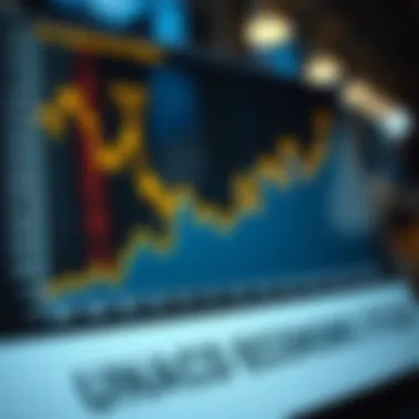 Graph showcasing the relationship between unemployment rates and economic cycles