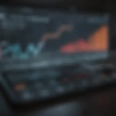 Graph illustrating investment performance tracking