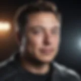 Portrait of Elon Musk