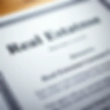 Real Estate License Certificate A close-up of a real estate license certificate