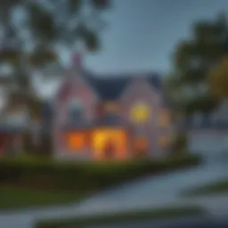 Home equity concept illustration