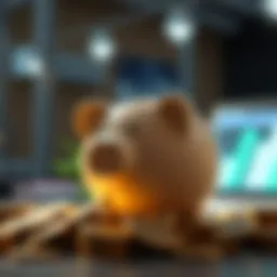 Visual representation of high-yield savings accounts