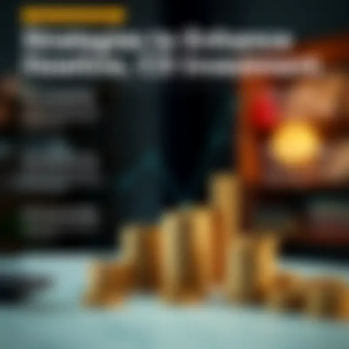 An infographic displaying strategies to maximize CD investment returns