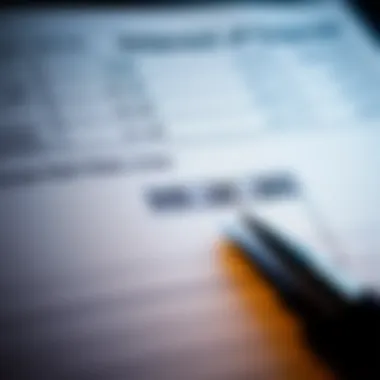 Close-up of a bank's interest rate comparison chart