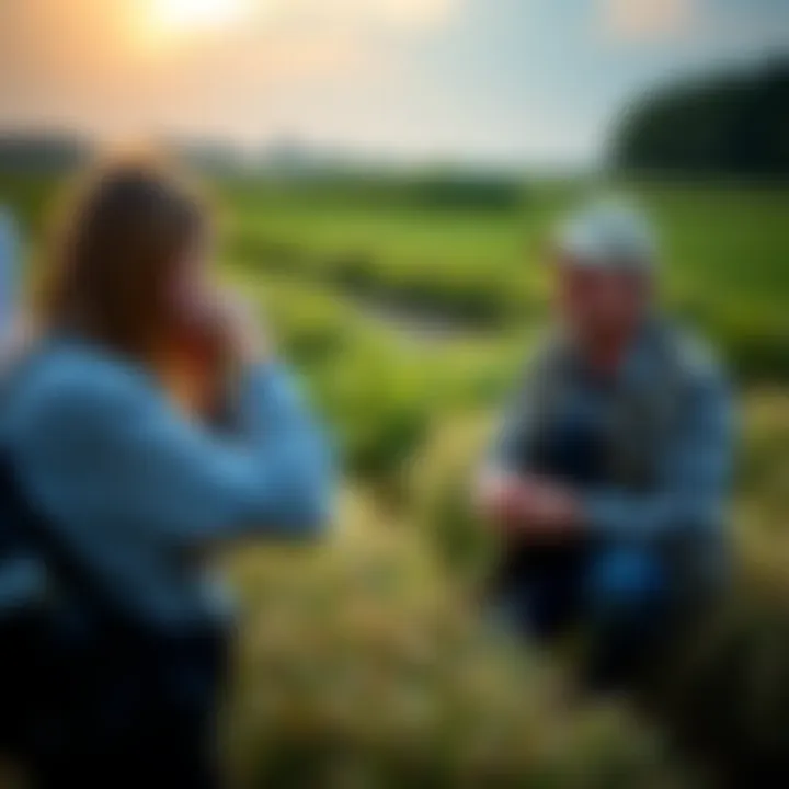 Strategic Insights from Experts in Agribusiness Farmers collaborating and discussing strategies