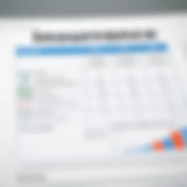 Chart comparing different insurance providers