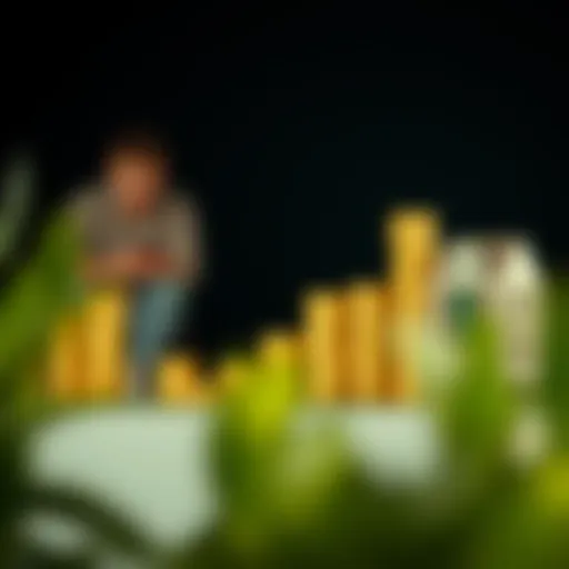 Illustration of cash value accumulation in life insurance