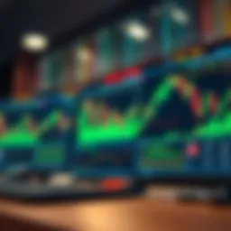 Detailed view of a stock trading simulator interface