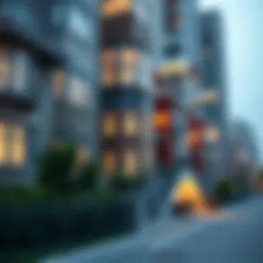 Visual representation of investment strategies in real estate