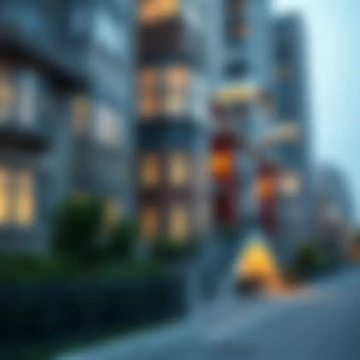 Visual representation of investment strategies in real estate