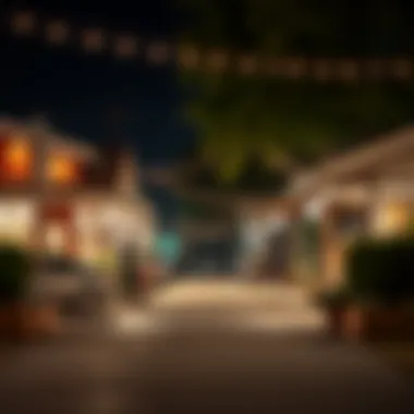 Illustration of a community benefiting from increased local spending