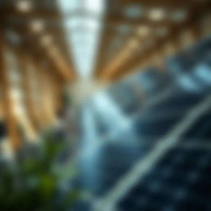 Innovative solar panel technology showcasing efficiency