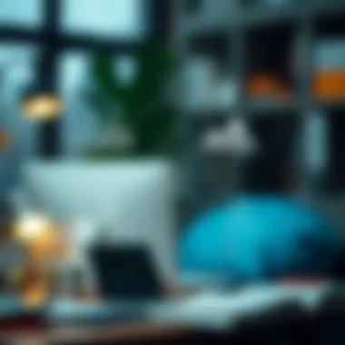 Illustration of diverse financial strategy components interacting with personal values.