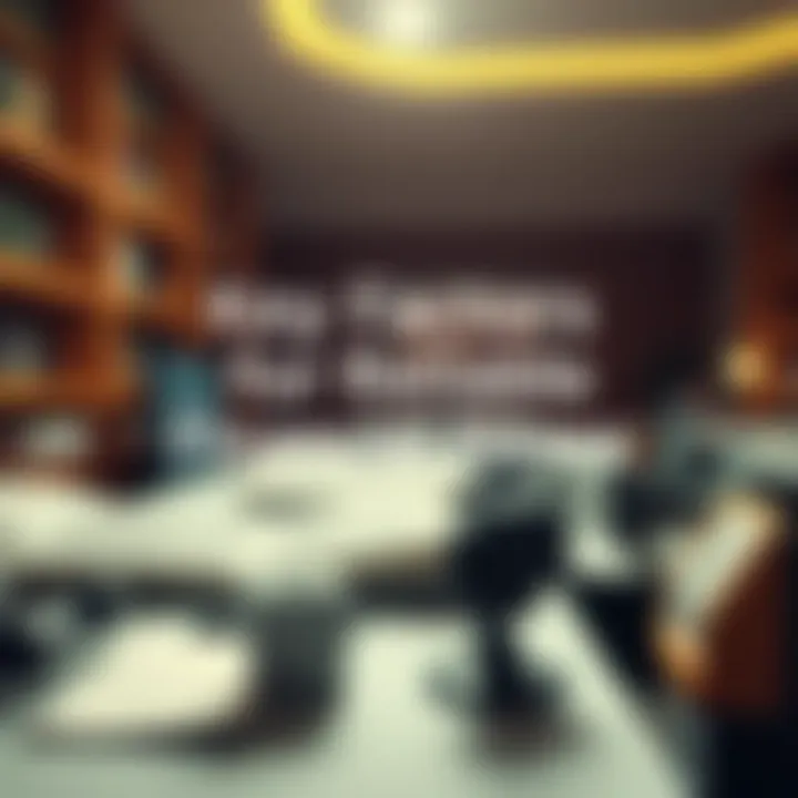 Infographic highlighting key factors for reliable financial news