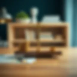 Graph illustrating the balance between investing and saving