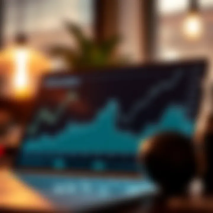 Graph showing performance metrics related to investment strategies