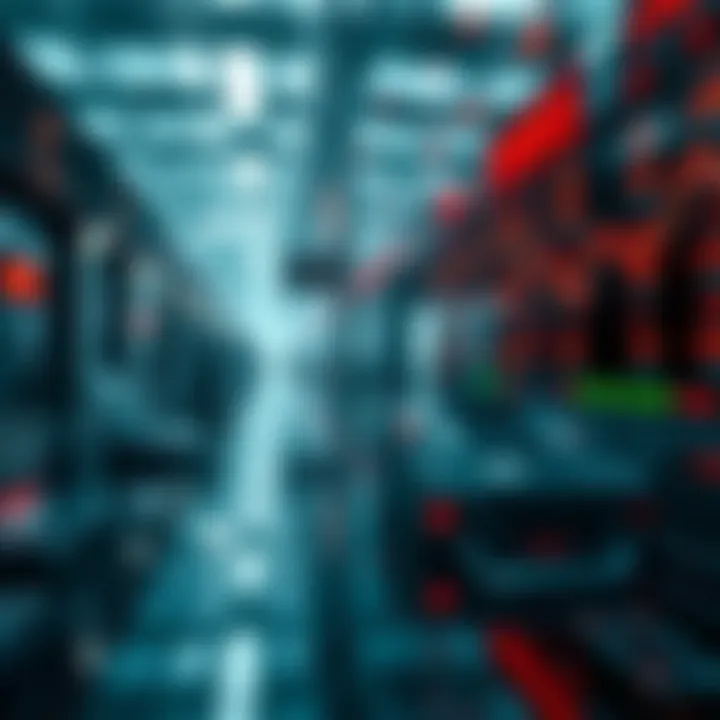 Risks and Regulations of Leveraged Inverse Volatility ETFs Visual representation of risks and regulatory frameworks surrounding leveraged inverse volatility ETFs