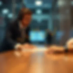 Diagram illustrating long straddle options strategy