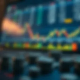 Visual representation of options trading strategies