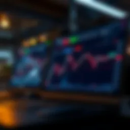 User interface of Plus500 trading platform