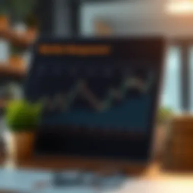 Risk Management in Bearish Markets Graph depicting risk management strategies in declining markets