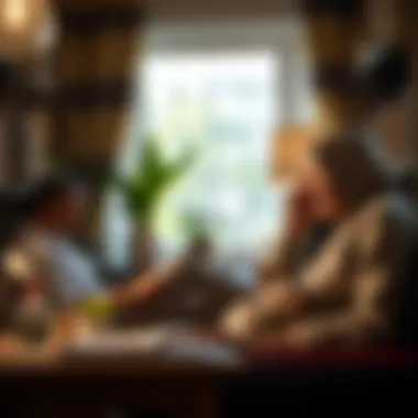 Real-Life Applications of Term Life Insurance Scenario-based illustration showcasing real-life applications of term life insurance