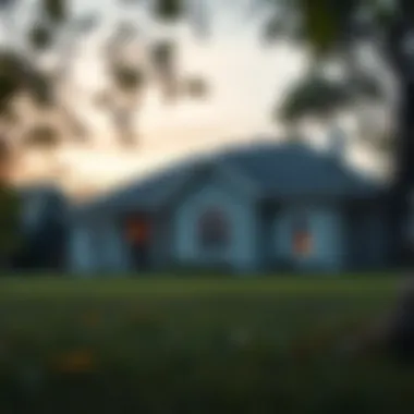 Long-Term Financial Well-Being A serene home representing long-term financial health