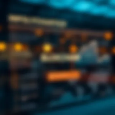 Infographic of Blockchain Components Infographic illustrating blockchain components