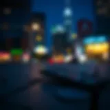 Visual representation of smartphone loans concept