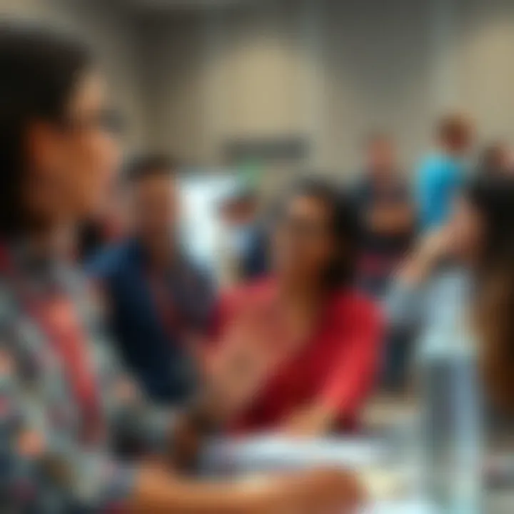 Innovative Fundraising Techniques in Action Dynamic fundraising event showcasing diverse methods