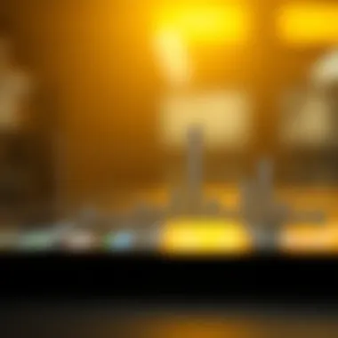 Graph illustrating technological advancements in lending