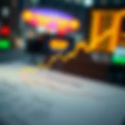 Graph illustrating GDP trends over time