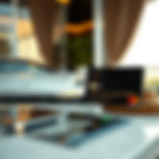 Luxury Lifestyle and Credit Cards Luxury lifestyle showcasing the exclusive features of credit cards