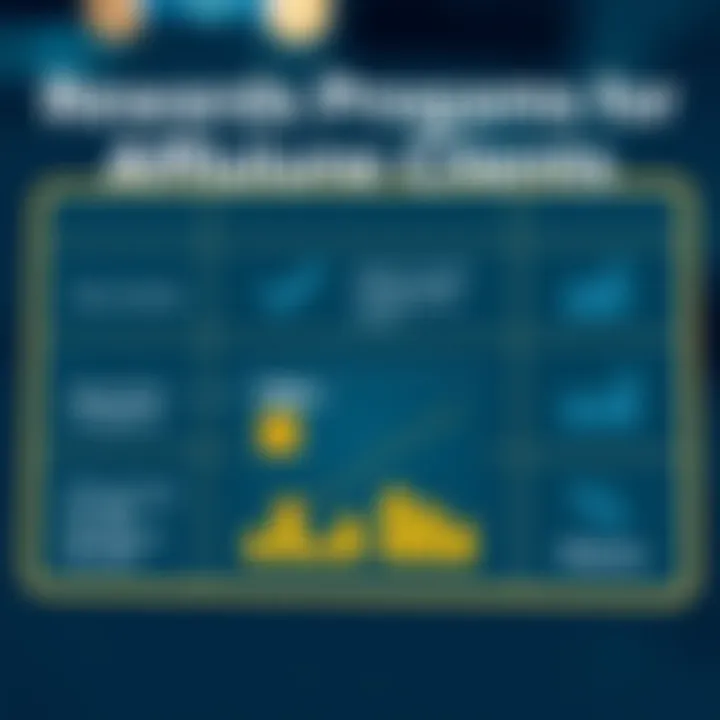 Graphical representation of rewards programs for high net worth individuals