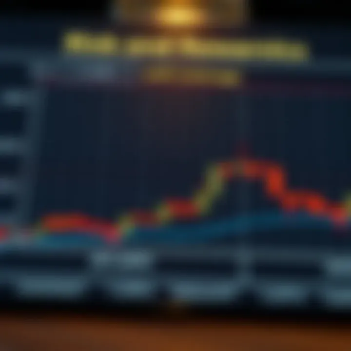 Graph showing risk and reward dynamics with leverage