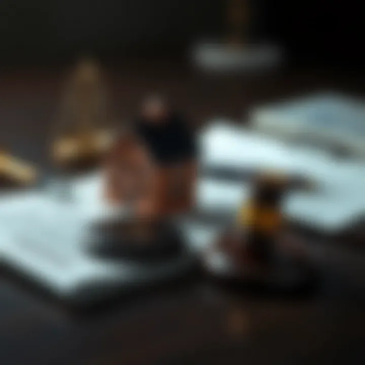 Legal Documents for Property Claims Legal documents symbolizing property claims and ownership