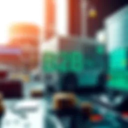 A conceptual illustration of B2B transactions