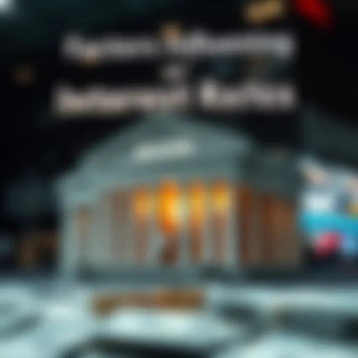 Factors Influencing Interest Rates An infographic detailing factors influencing interest rates in banking