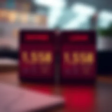 Savings vs Loan Interest Rates A visual comparison of savings and loan interest rates