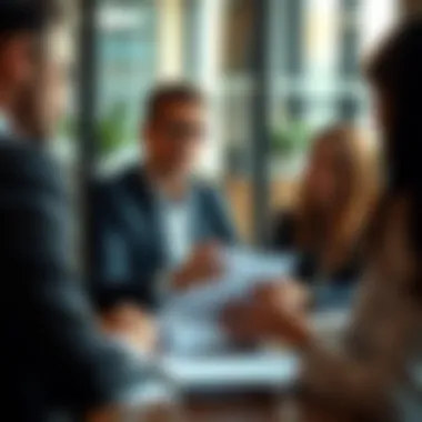 Consultation: Navigating Legal Challenges with Expertise Business professional consulting with a legal advisor