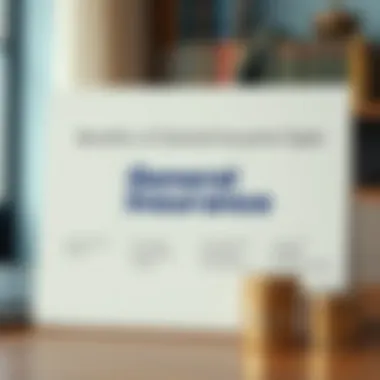 Benefits of General Insurance Types A graphical representation of the benefits of different insurance types