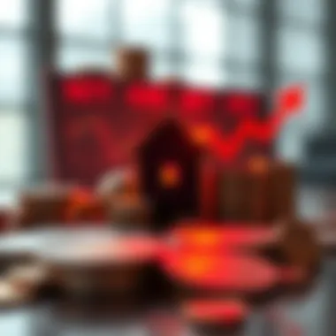 Visual representation of risk and reward in investments