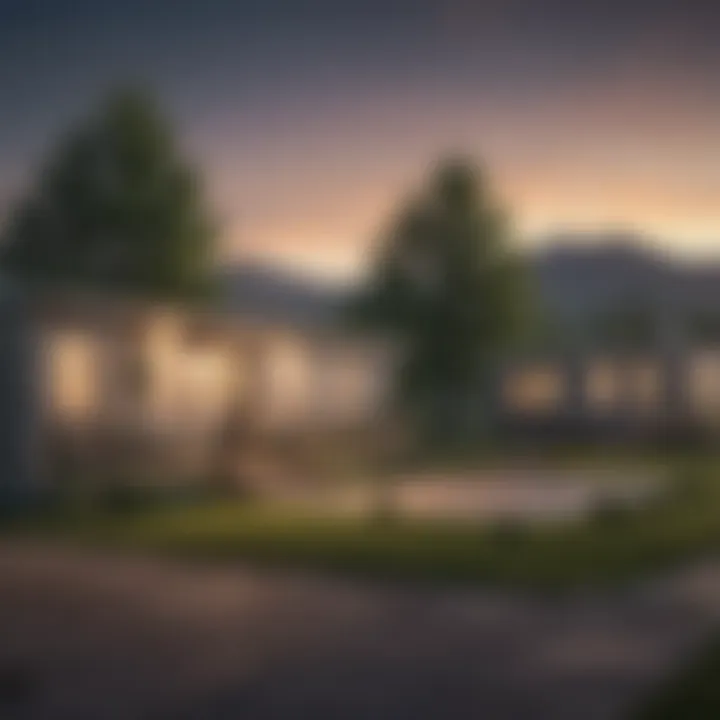 An infographic illustrating different types of mortgages available for mobile homes.