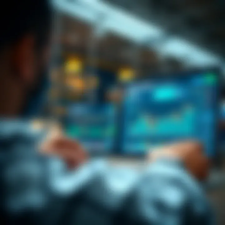 User interface of a typical robo-advisor platform